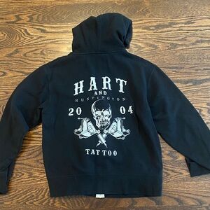 Hart and Huntington Tattoo Shop hoodie